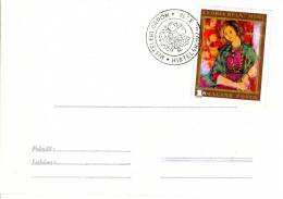 HUNGARY - 1974.Cover II.  - Mimi By Béla Czóbel/Painting/Art  With Cancellation : Kistelek Mi 2977 - FDC