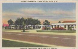 South Carolina Myrtle Beach Palmetto Motor Court - Myrtle Beach