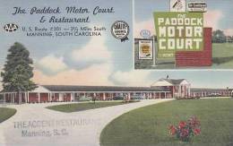 South Carolina Manning The Padlock Motor Court And Restaurant - Andere & Zonder Classificatie