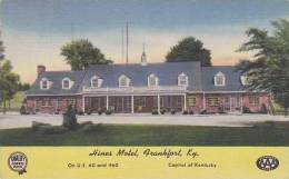 Kentucky Frankfort Hines Motel - Frankfort