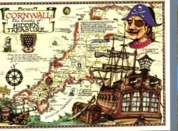 (550) England - UK - Hidden Treasure Map - Sonstige & Ohne Zuordnung