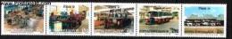 1990 Boputhatswana (South Africa) Industry 5v. Transport Cars,autos,voitures,coches,buses Mi 243/47 MNH - Bus