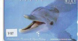 Télécarte Japon * DAUPHIN * DOLPHIN (781) Japan Phonecard * DELPHIN * GOLFINO * DOLFIJN * - Delfines