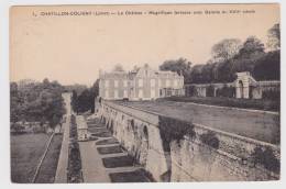(RECTO / VERSO) CHATILLON COLIGNY EN 1926 - N° 1 - LE CHATEAU - Chatillon Coligny