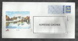 ENTIER POSTAL  PAP PRET A POSTER  LA FLECHE SARTHE 72 LE LOIR - Overprinted Covers (before 1995)