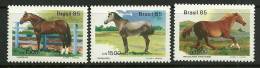 Brazil      " Horses "      Set     SC# 1976-78   MNH** - Unused Stamps