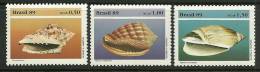 Brazil      " Conchs- Wildlife Conservation"      Set     SC# 2205-07   MNH** - Unused Stamps