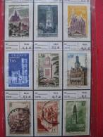 Timbre France : Lot Clochers - Collections