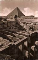 SPHINX Temple And Cheops Pyramid - Sphynx