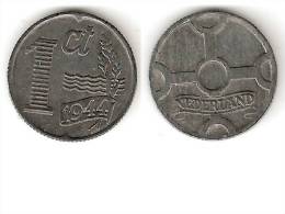 Netherlands  1 Cent 1944 Km 170   Unc !!!catalog Val 2016  35,00$ - 1 Centavos