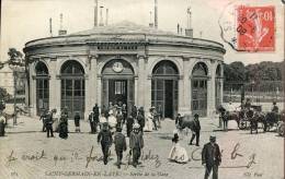 78--YVELINES--SAINT GERMAIN EN LAYE     SORTIE DE LA GARE        ECRITE‹(•¿• )› - St. Germain En Laye