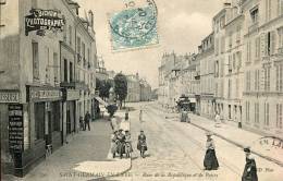 78--YVELINES--SAINT GERMAIN EN LAYE RUE DE LA REPUBLIQUE    ECRITE‹(•¿• )› - St. Germain En Laye