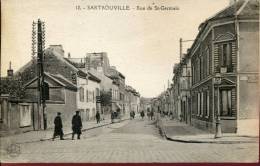 78--YVELINES--SARTROUVILLE   RUE ST GERMAIN   ECRITE‹(•¿• )› - Sartrouville