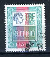 1978 -  Italia - Italy -  Catg. Sass. 1054Aa  Alto Valore L.3000 Siracusana Spostata - Used - (H24022013....) - Variétés Et Curiosités