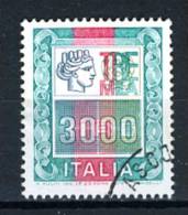 1978 -  Italia - Italy -  Catg. Sass. 1054Aa  Alto Valore L.3000 Siracusana Spostata - Used - (H24022013....) - Variétés Et Curiosités
