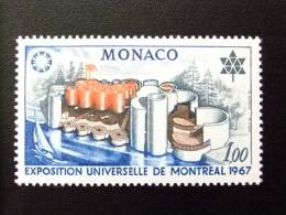 MONACO 1967 EXPO UNIVERSAL MONTREAL     Yvert &Tellier Nº 727 ** MNH - 1967 – Montreal (Kanada)