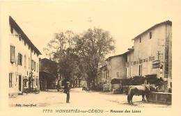 DEPTS DIV- Tarn - Ref -F901-monesties Sur Cerou - Avenue Des Lices  - Carte Bon Etat - - Monesties