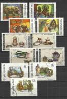 ROMANIA 1992 - 11 DIFFERENT - USED OBLITERE GESTEMPELT USADOS - Gebraucht