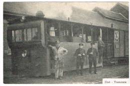 Postkaart / Carte Postale "Doel - Tramstatie" - Beveren-Waas