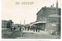 Postkaart / Carte Postale "Deinze / Deynze - Binnenste Der Statie / Intérieur De La Gare" - Deinze