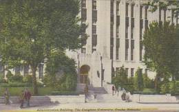 Nebraska Omaha Administration Building The Creighton University - Autres & Non Classés