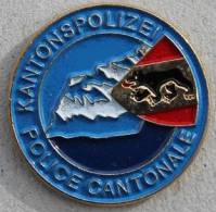 POLICE CANTONALE DU CANTON DE BERNE SUISSE  - KANTONSPOLIZEI BERN SCHWEIZ  OURS - BÄR  -     (VERT) - Politie