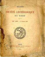 BULLETIN DE LA SOCIETE ARCHEOLOGIQUE DU GERS -  XIIIME ANNEE - AUCH 32 - Archeology