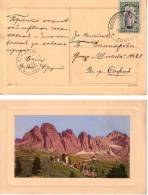Post Card – Travel    1911  Kustendil – Sofia - Brieven En Documenten