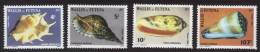 WALLIS Et FUTUNA 1986 Lot Coquillages  Shell 337 - 338 - 339 - 342  Neuf  Sans  Charnière Cote 5,10  €uros - Unused Stamps
