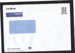 Nouvelle Zélande , Entier Enveloppe à Fenêtre Du Service Philatélique De La Poste . - Postwaardestukken