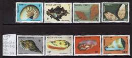 WALLIS Et FUTUNA 1983 /1987 Lot Coquillages  Shell   Neuf  Sans  Charnière Cote 6,00 €uros - Neufs