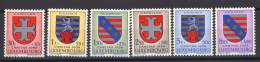 Luxembourg  -  1958  :  Yv  553-58  ** - Nuovi