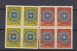 Luxembourg  -  1959  :  Yv  562-63  **   Blocs De 4 - Neufs
