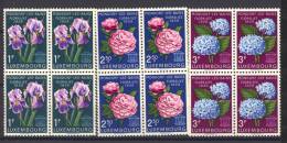 Luxembourg  -  1959  :  Yv  564-66  **  Fleur - Flower - Neufs
