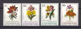 Luxembourg  -  1988  :  Yv  1140-43  **  Fleur - Flower - Unused Stamps