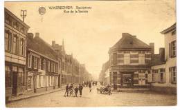 Postkaart / Carte Postale "Waereghem / Waregem - Statiestraat / Rue De La Station" - Waregem