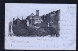 GRUSS AUS WERTHEIM 1900 - Wertheim