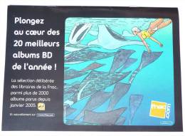 CALENDRIER FNAC 2005 GUARNIDO - DE CRECY - DUMONTHEUIL - GUIBERT - EISNER - LEO - BEHE - HUB - Agendas