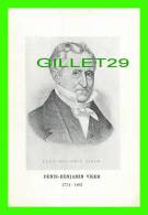 IMAGES FICHES ILLUSTRÉES - DENIS-BENJAMIN VIGER, HOMME POLITIQUE CANADIEN (1774-1861) - L.-J.A.D. - - Geschiedenis