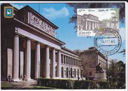 Delcampe - Carte-Maximum ESPAGNE N°Yvert 2433 (MADRID - LE PRADO)  Obl Sp Expo 1985 - Maximumkarten