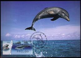 2012 Israel  Bottlenose Dolphin ATM 006 MC 4 Maximum Card - Maximumkarten