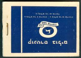 Israel BOOKLET - 1950, Michel/Philex Nr. : 43-44-47, -MNH - Mint Condition - Markenheftchen