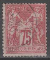 Sage  N° 71 Avec Oblitération Cachet à Date  TTB - 1876-1878 Sage (Type I)