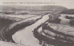 West Virginia Berkeley Springs Potomac Panorama Albertype - Altri & Non Classificati