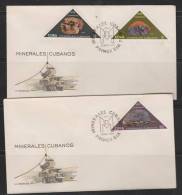 O) 1975 CUBA, CUBAN MINERALS, COPPER, NICKEL, CHROMIUM,FDC FOR 2. - FDC