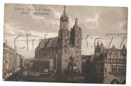 Cracovie Ou Kraków (Pologne) : Marienkirche En 1910 (animé). - Pologne