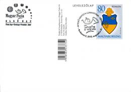 HUNGARY - 2010.Postal Stationery - Reopening Of The 1st Small Postal Office  - Küngös FDC!! - Postwaardestukken