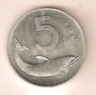 ITALIA REPUBBLICA - 5lire Italma - 1971 - 5 Liras