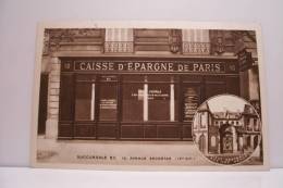 PARIS-  CAISSE D'EPARGNE - 10, AVENUE  SECRETAN - Arrondissement: 19