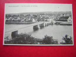 PETITE CPA  FORMAT : 13CM X 8CM  77 SAINT MAMMES  VUE D'ENSEMBLE SUR LA SEINE   NON VOYAGEE  CARTE EN BON ETAT - Saint Mammes